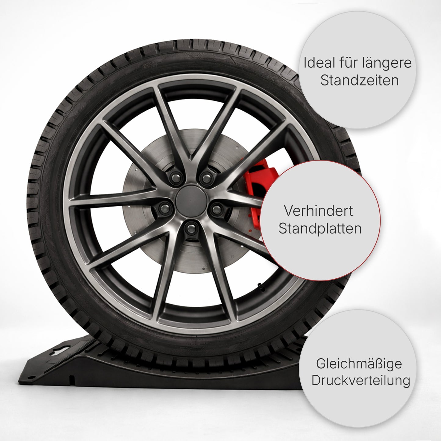 Reifenschoner gegen Standplatten – Für PKW, Anhänger & Wohnwagen
